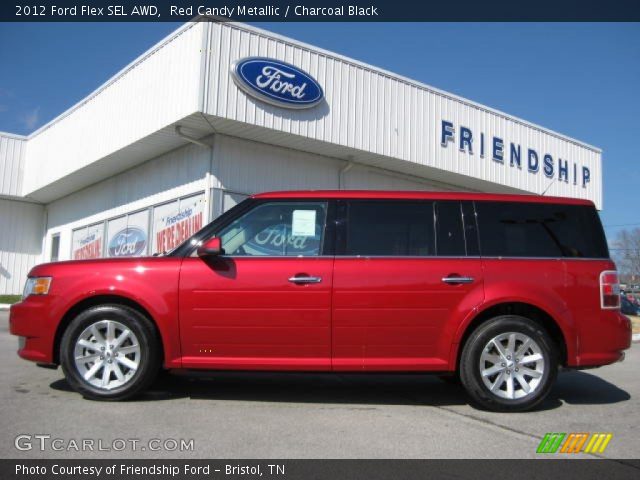 2012 Ford Flex SEL AWD in Red Candy Metallic