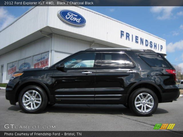 2012 Ford Explorer XLT 4WD in Black