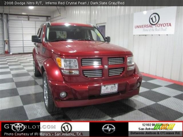 2008 Dodge Nitro R/T in Inferno Red Crystal Pearl