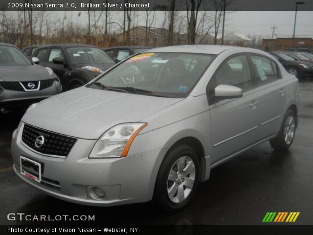 2009 Nissan Sentra 2.0 in Brilliant Silver