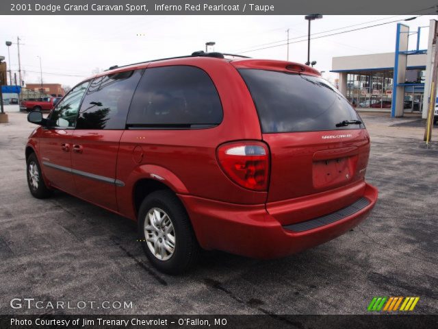 2001 Dodge Grand Caravan Sport in Inferno Red Pearlcoat