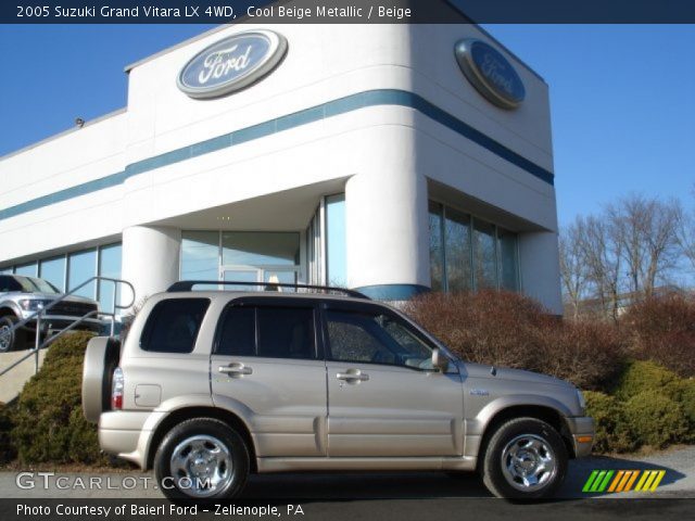 2005 Suzuki Grand Vitara LX 4WD in Cool Beige Metallic