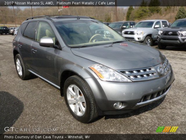 2007 Nissan Murano SL AWD in Platinum Pearl Matallic