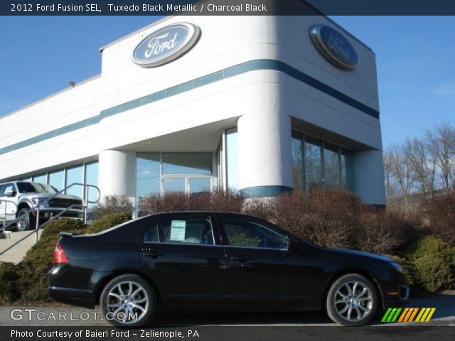 2012 Ford Fusion SEL in Tuxedo Black Metallic