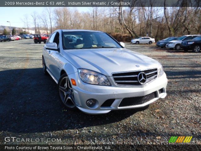 2009 Mercedes-Benz C 63 AMG in Iridium Silver Metallic