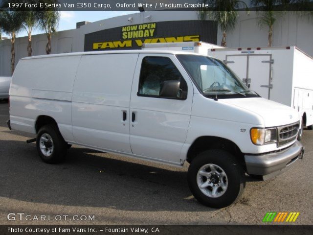 1997 Ford E Series Van E350 Cargo in Oxford White