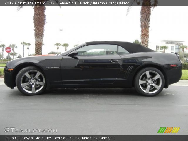 2012 Chevrolet Camaro LT/RS Convertible in Black