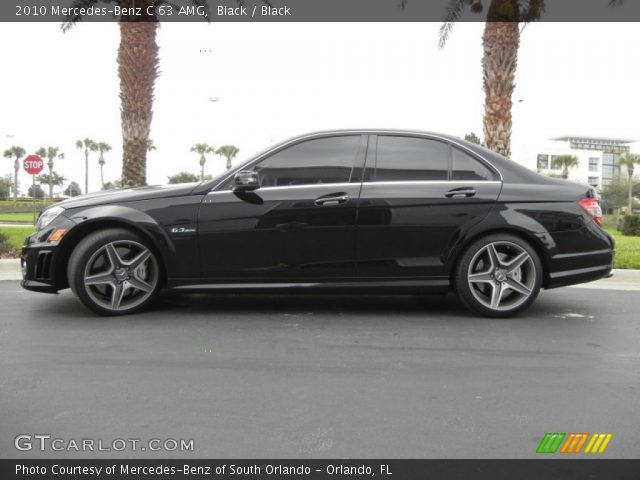 2010 Mercedes-Benz C 63 AMG in Black