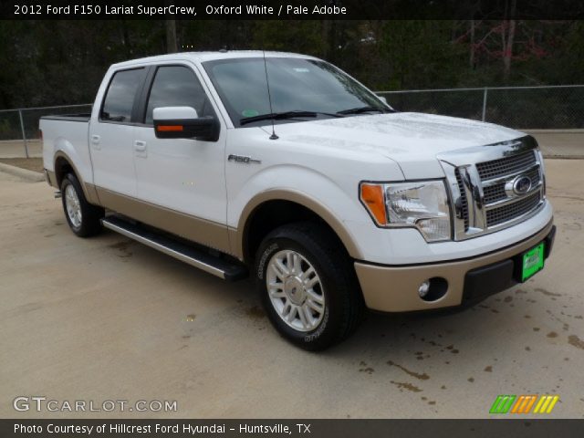 2012 Ford F150 Lariat SuperCrew in Oxford White