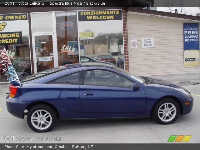 2001 Toyota Celica GT in Spectra Blue Mica
