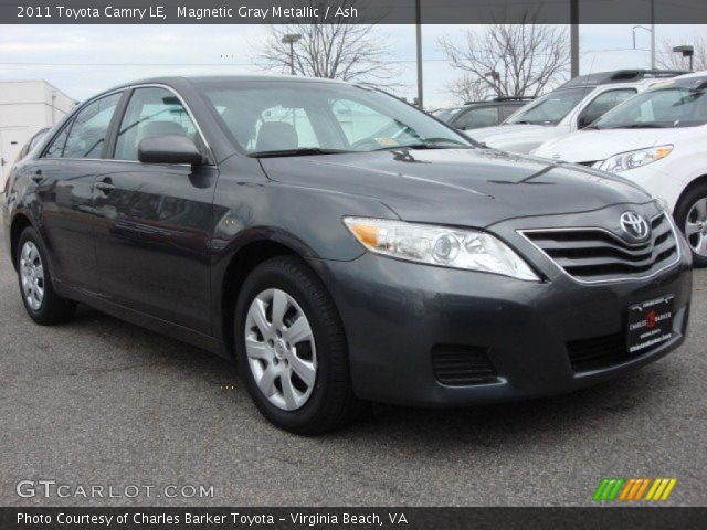 2011 Toyota Camry LE in Magnetic Gray Metallic