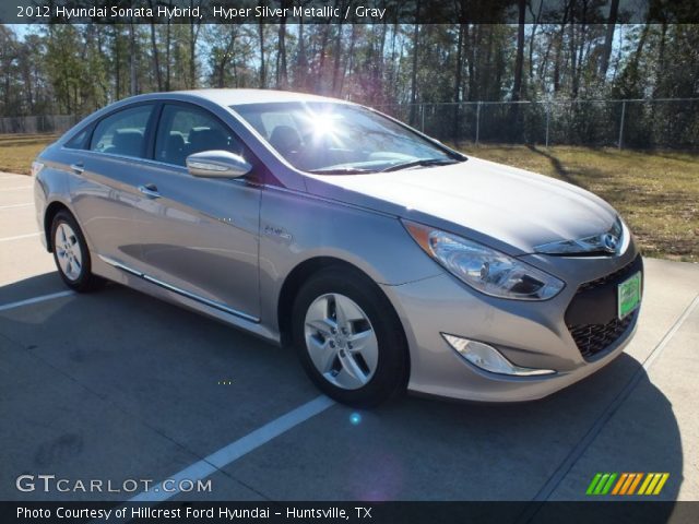 2012 Hyundai Sonata Hybrid in Hyper Silver Metallic