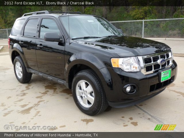 2012 Ford Escape XLT in Ebony Black
