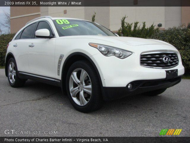 2009 Infiniti FX 35 in Moonlight White