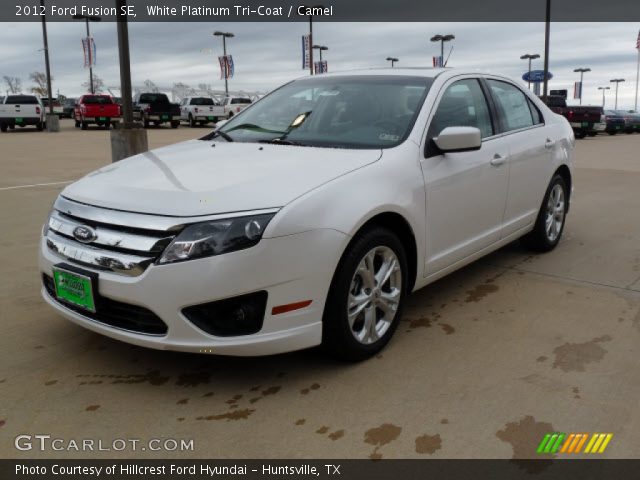2012 Ford Fusion SE in White Platinum Tri-Coat