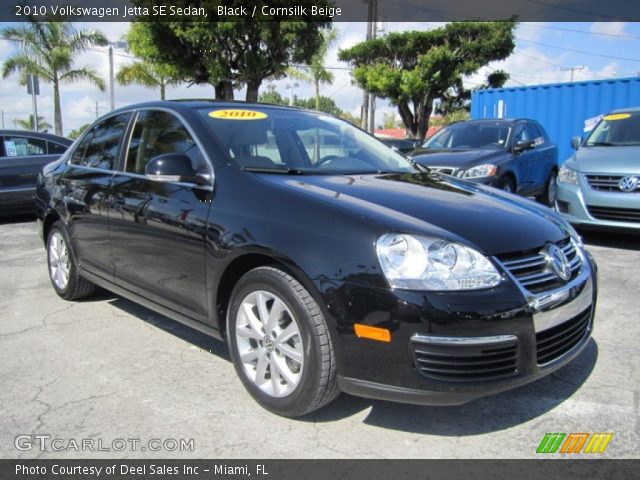 2010 Volkswagen Jetta SE Sedan in Black