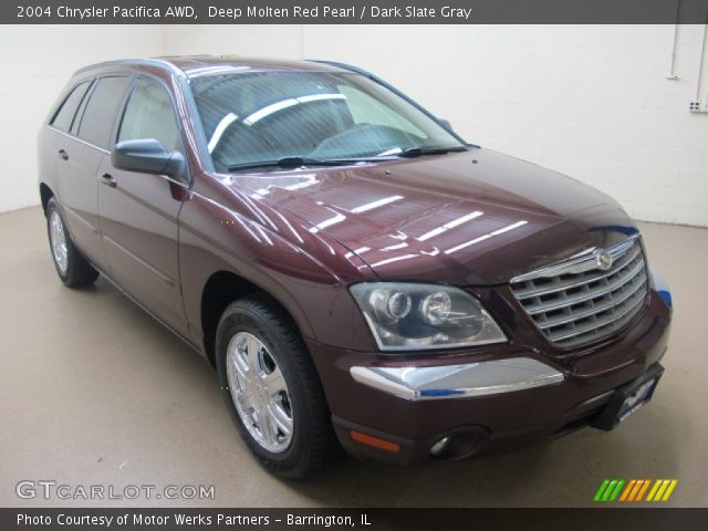 2004 Chrysler Pacifica AWD in Deep Molten Red Pearl