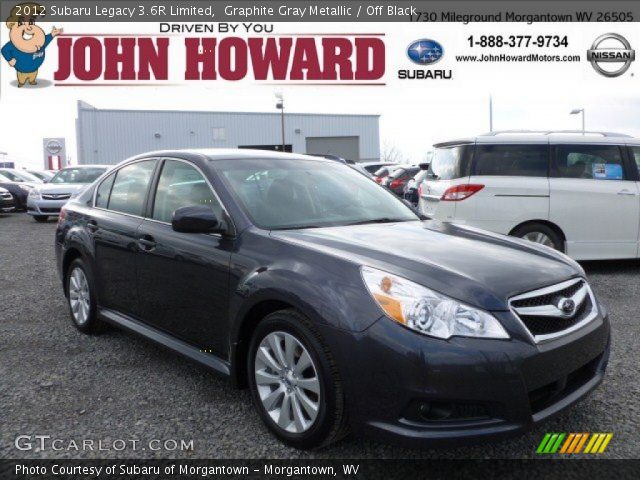 2012 Subaru Legacy 3.6R Limited in Graphite Gray Metallic