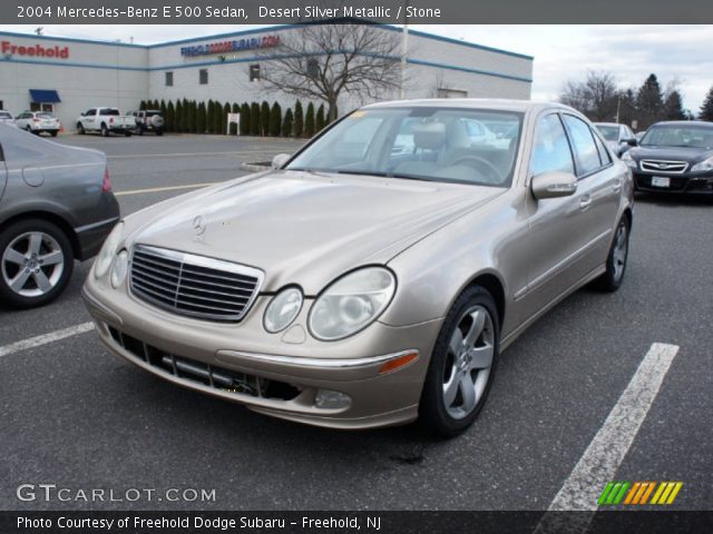 2004 Mercedes-Benz E 500 Sedan in Desert Silver Metallic