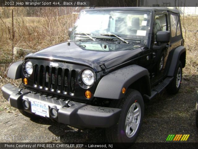 2012 Jeep Wrangler Sport 4x4 in Black