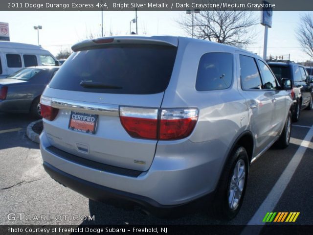 2011 Dodge Durango Express 4x4 in Bright Silver Metallic