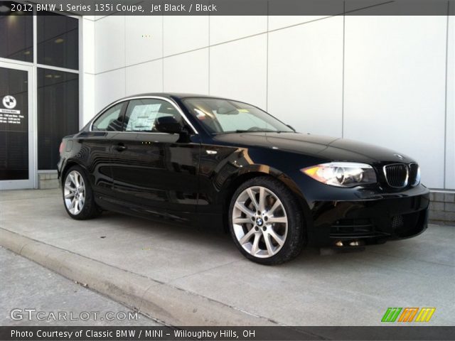 2012 BMW 1 Series 135i Coupe in Jet Black