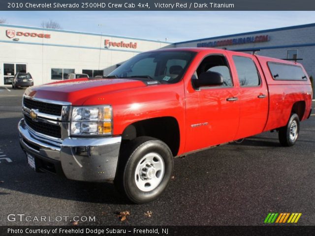 2010 Chevrolet Silverado 2500HD Crew Cab 4x4 in Victory Red