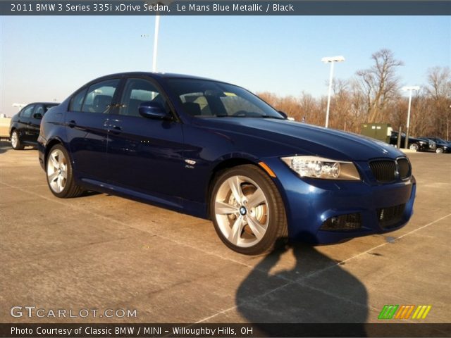 2011 BMW 3 Series 335i xDrive Sedan in Le Mans Blue Metallic