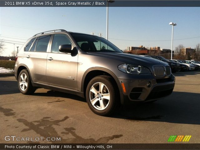 2011 BMW X5 xDrive 35d in Space Gray Metallic