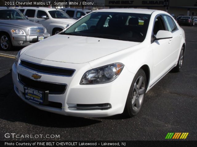 2011 Chevrolet Malibu LT in Summit White