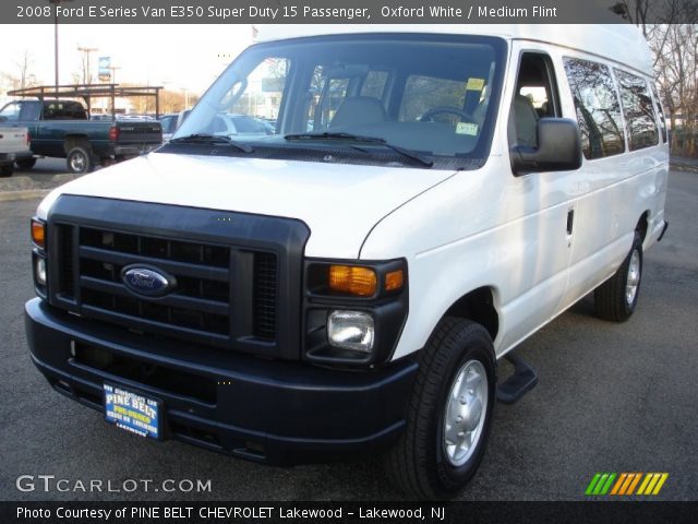 2008 Ford E Series Van E350 Super Duty 15 Passenger in Oxford White