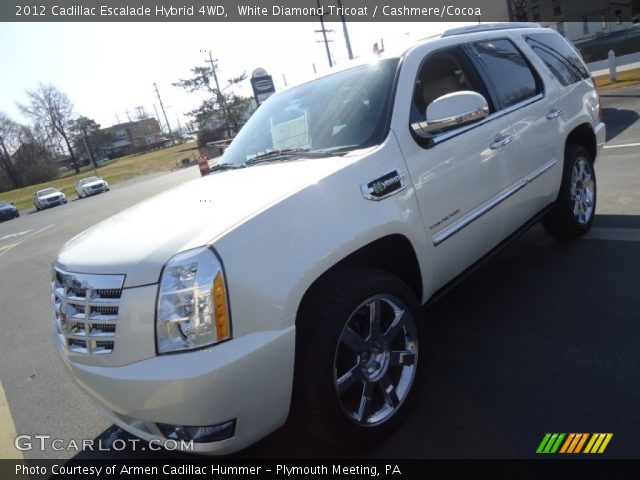 2012 Cadillac Escalade Hybrid 4WD in White Diamond Tricoat