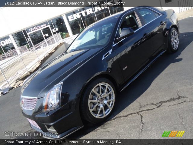 2012 Cadillac CTS -V Sedan in Black Diamond Tricoat