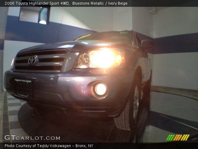2006 Toyota Highlander Sport 4WD in Bluestone Metallic