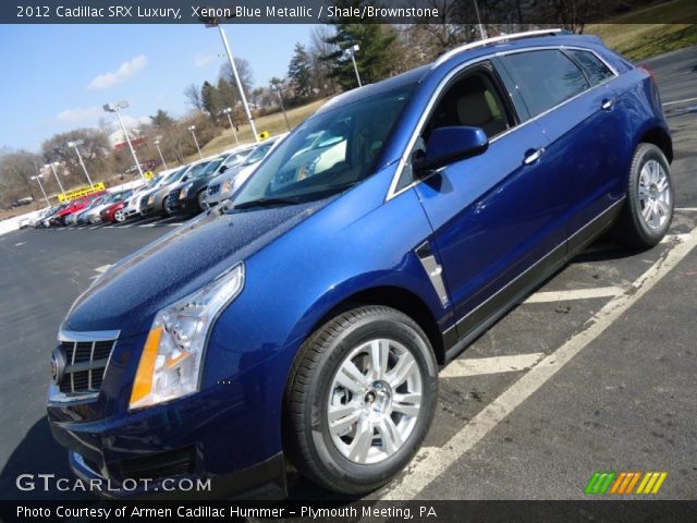 2012 Cadillac SRX Luxury in Xenon Blue Metallic