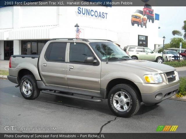 2003 Ford Explorer Sport Trac XLS in Harvest Gold Metallic