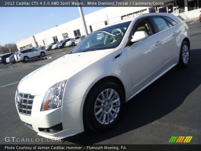 2012 Cadillac CTS 4 3.0 AWD Sport Wagon in White Diamond Tricoat