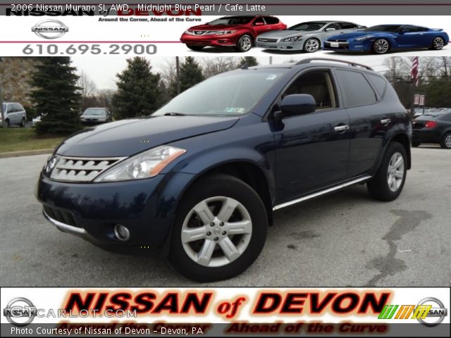 2006 Nissan Murano SL AWD in Midnight Blue Pearl