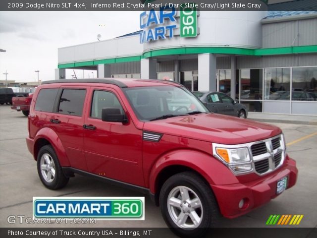 2009 Dodge Nitro SLT 4x4 in Inferno Red Crystal Pearl