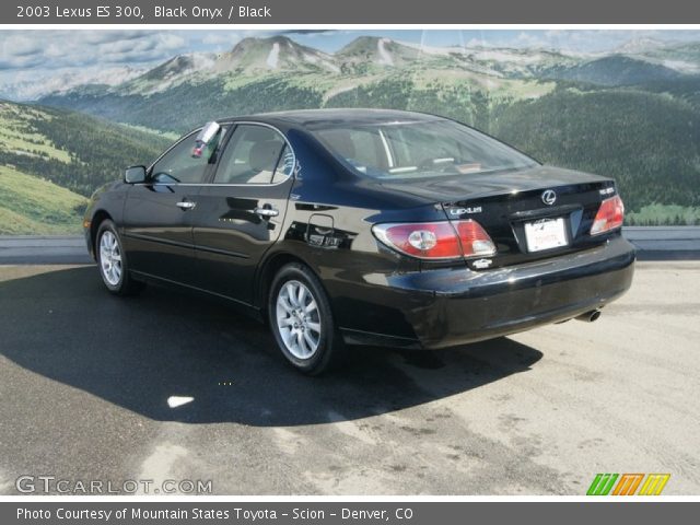 2003 Lexus ES 300 in Black Onyx