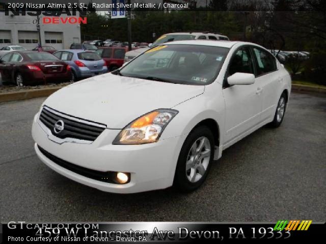 2009 Nissan Altima 2.5 SL in Radiant Silver Metallic
