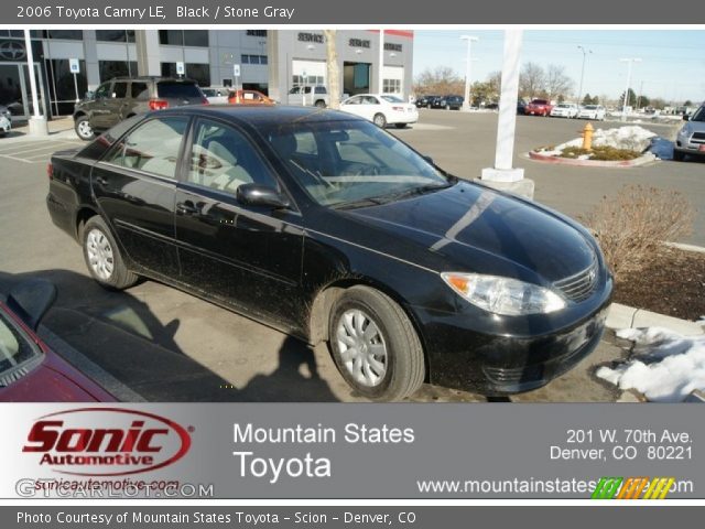2006 Toyota Camry LE in Black