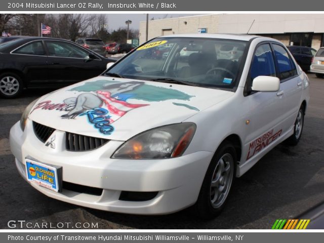 2004 Mitsubishi Lancer OZ Rally in Innsbruck White
