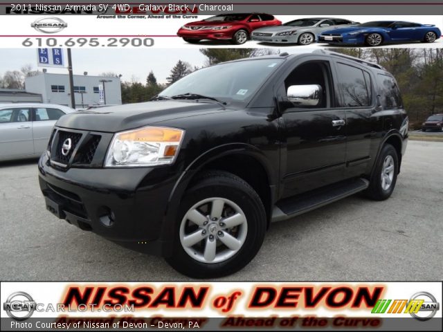 2011 Nissan Armada SV 4WD in Galaxy Black