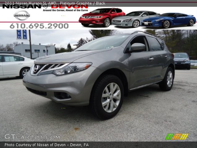 2011 Nissan Murano SL AWD in Platinum Graphite