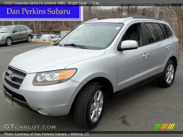 2007 Hyundai Santa Fe Limited 4WD in Bright Silver