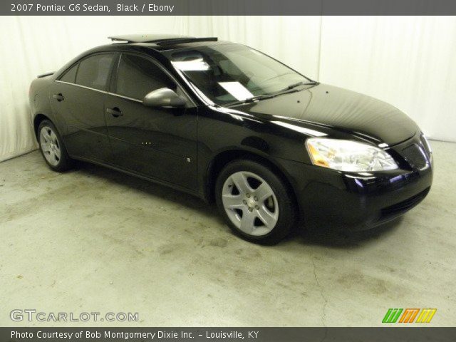 2007 Pontiac G6 Sedan in Black