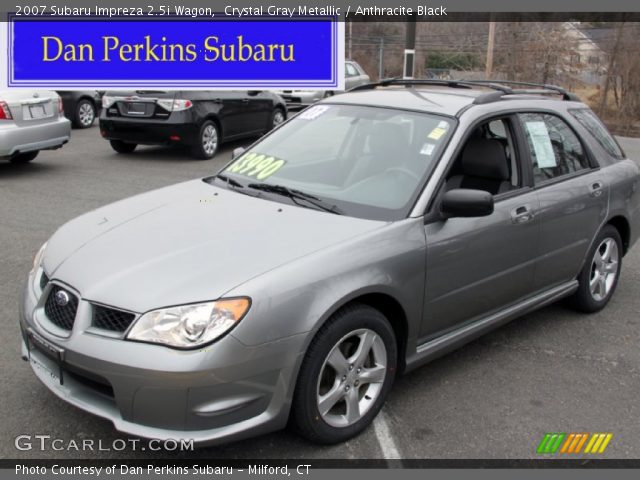 2007 Subaru Impreza 2.5i Wagon in Crystal Gray Metallic