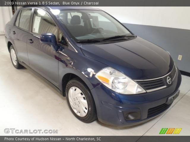 2009 Nissan Versa 1.8 S Sedan in Blue Onyx
