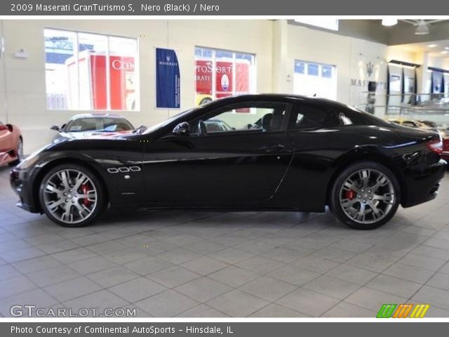 2009 Maserati GranTurismo S in Nero (Black)